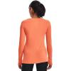 imageUnder Armour Womens Heatgear Longsleeve TShirt877 After Burn   Iridescent