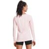 imageUnder Armour Womens Heatgear Longsleeve TShirtBeta Tint 658Metallic Silver