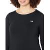 imageUnder Armour Womens Heatgear Longsleeve TShirtBlack