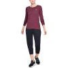 imageUnder Armour Womens Heatgear Longsleeve TShirtLevel Purple 569Metallic Silver