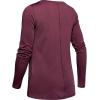 imageUnder Armour Womens Heatgear Longsleeve TShirtLevel Purple 569Metallic Silver