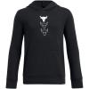 imageUnder Armour Boys Project Rock Payoff Rival Hoodie001 Black   White