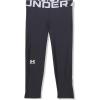 imageUnder Armour Girls Heat Gear Ankle Leggings001 Black   White