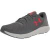 (108) Pitch Gray/Pitch Gray/Red