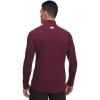 imageUnder Armour Mens ColdGear Fitted Mock609 Maroon   White
