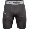 imageUnder Armour Mens Hockey Compression ShortsJet Gray 010Mod Gray