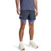 imageUnder Armour Mens Launch Run 5inch 2in1 Shorts044 Downpour Gray  Starlight  Reflective