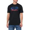 imageUnder Armour Mens Project Rock Iron Short Sleeve T Shirt001 Black   Team Royal