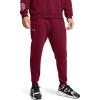 imageUnder Armour Mens Rival Fleece Jogger625 Cardinal   White