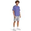 imageUnder Armour Mens Rival Terry Shorts011 Mod Gray Light Heather   Onyx White