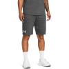 imageUnder Armour Mens Rival Terry Shorts025 Castlerock Light Heather   Onyx White