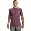 imageUnder Armour Mens Sportstyle Left Chest Short Sleeve TShirtAsh Plum 554Black