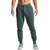 imageUnder Armour Mens UA Rival Fleece Jogger PantsLichen Blue 424Onyx White
