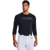 imageUnder Armour Mens Utility 34 20 TShirtBlack 001Jet Gray