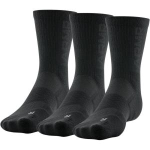 imageUnder Armour Adult 3Maker MidCrew Socks 3PairsBlack