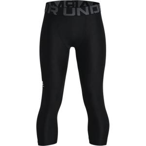 imageUnder Armour Boys HeatGear Armour 34 LeggingsBlack 001Pitch Gray