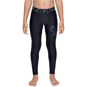 imageUnder Armour Boys HeatGear Armour LeggingsBlack