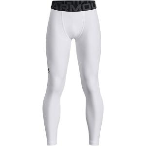 imageUnder Armour Boys HeatGear Armour LeggingsWhite 100Black