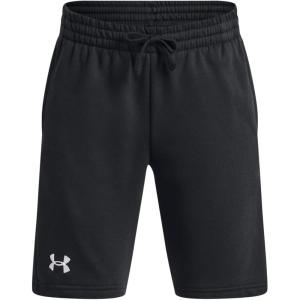 imageUnder Armour Boys Rival Fleece Shorts001 Black   White