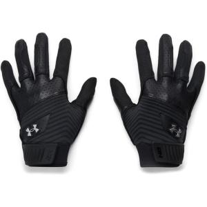 imageUnder Armour Girls Harper Baseball Gloves 24001 Black  Black  Metallic Gun Metal