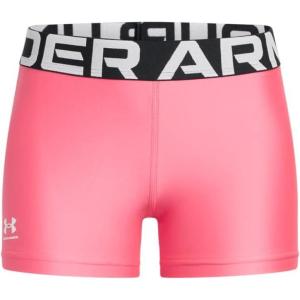 imageUnder Armour Girls HeatGear Shorty672 Super Pink   White