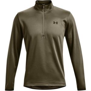 imageUnder Armour Mens Armour Fleece 12 Zip TShirtTent 361Green