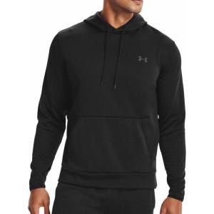 imageUnder Armour Mens Armour Fleece Solid HoodieBlack 001