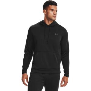 imageUnder Armour Mens Armour Fleece Solid HoodieBlack 001Black