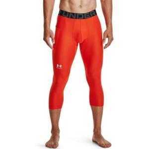 imageUnder Armour Mens Armour Heatgear 34 Leggings860 Dark Orange   White
