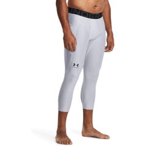 imageUnder Armour Mens Armour Heatgear 34 LeggingsMod Gray 011Black