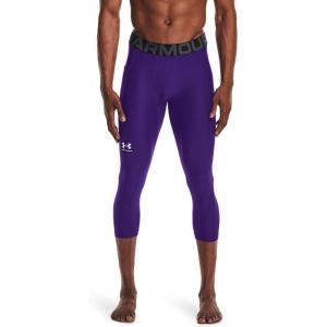 imageUnder Armour Mens Armour Heatgear 34 LeggingsPurple 500White