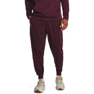 imageUnder Armour Mens Armourfleece Jogger600 Dark Maroon   Black