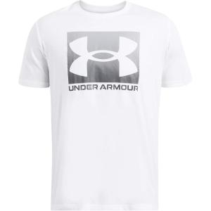 imageUnder Armour Mens Boxed Sports Updated Short Sleeve T Shirt100 White   Pitch Gray