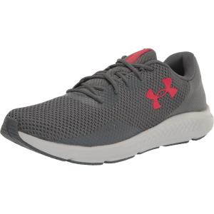 imageUnder Armour Mens Charged Pursuit 3 Running Shoe108 Pitch GrayPitch GrayRed