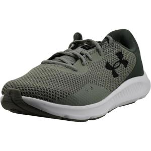 imageUnder Armour Mens Charged Pursuit 3 Running Shoe300 Grove GreenColorado SageBlack
