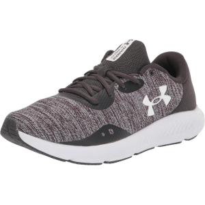 imageUnder Armour Mens Charged Pursuit 3 Running ShoeJet Gray 100White