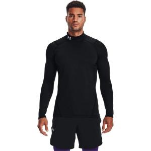 imageUnder Armour Mens ColdGear Fitted MockBlack 001White