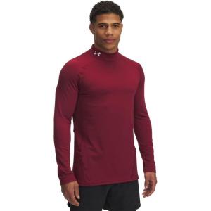imageUnder Armour Mens ColdGear Fitted MockCardinalWhite