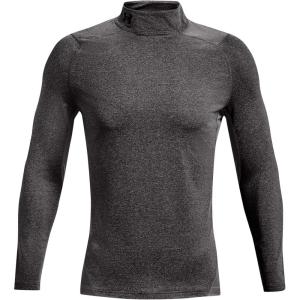 imageUnder Armour Mens ColdGear Fitted MockCharcoal Light Heather 020Black