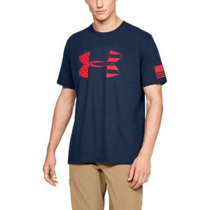 imageUnder Armour Mens Freedom Tonal Big Flag Logo TShirtAcademy