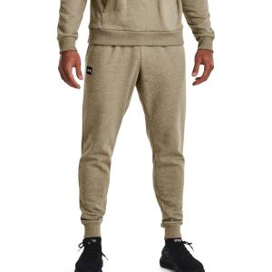 imageUnder Armour Mens Rival Fleece JoggersKhaki Gray Light Heather 037Gray