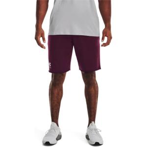 imageUnder Armour Mens Rival Terry Shorts572 Purple Stone   Onyx White