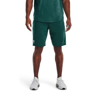 imageUnder Armour Mens Rival Terry Shorts722 Coastal Teal   Onyx White