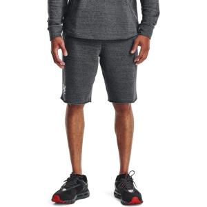 imageUnder Armour Mens Rival Terry ShortsPitch Gray Full Heather 012Onyx White