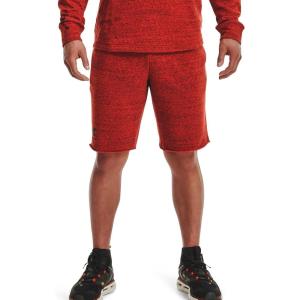 imageUnder Armour Mens Rival Terry ShortsRadiant Red Full Heather 839Black