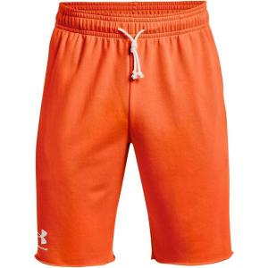 imageUnder Armour Mens Rival Terry ShortsTeam Orange 800Onyx White