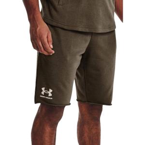 imageUnder Armour Mens Rival Terry ShortsTent 361Green