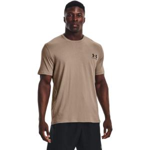 imageUnder Armour Mens Sportstyle Left Chest Short Sleeve TShirt236 Sahara  Black  Black