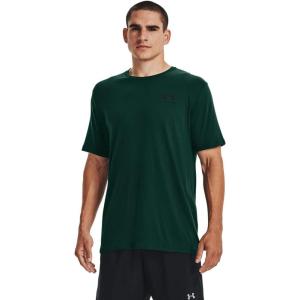 imageUnder Armour Mens Sportstyle Left Chest Short Sleeve TShirt330 Intensity   Black