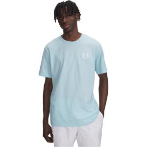 imageUnder Armour Mens Sportstyle Left Chest Short Sleeve TShirt494 Stream   White